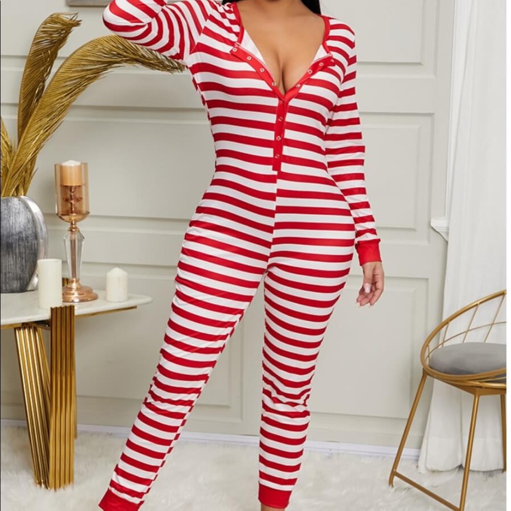 Christmas PJ One piece